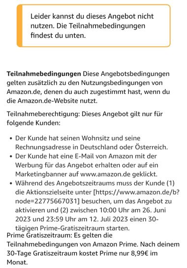 Alert&Go on X: Essayez  Prime gratuitement et recevez une réduction  de 10€ ! Testez votre éligibilité ici ▻    / X