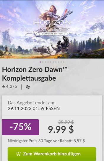 Horizon Zero Dawn Complete Edition - PC 155656 - Canaltech Ofertas
