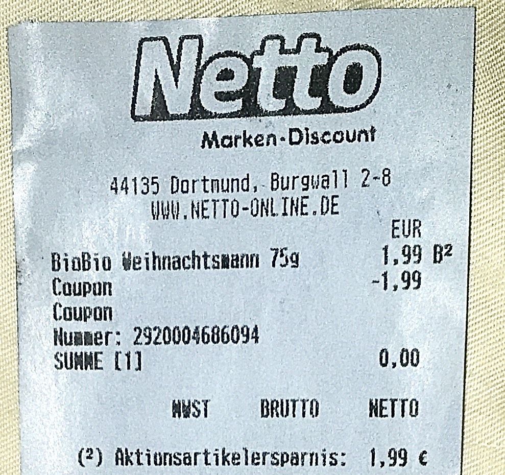 Netto MD) Adventskalender: jeden Tag bis 24.12. Coupons u.a.