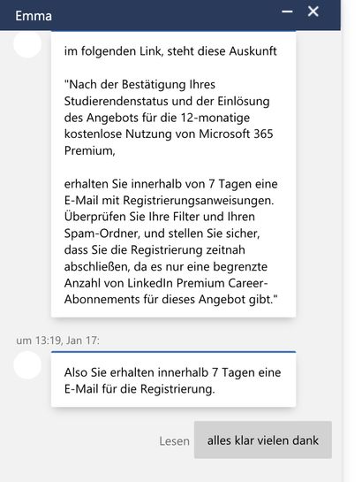 Microsoft 365 Single + LinkedIn Premium 12 Monate kostenlos | mydealz