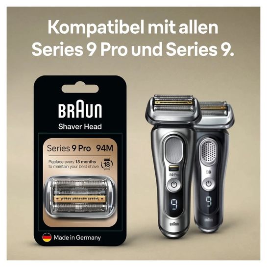 Braun Series 9 Pro Scherkopf 94M 37,74€ mit Sparabo / 39,99€ ohne Abo.