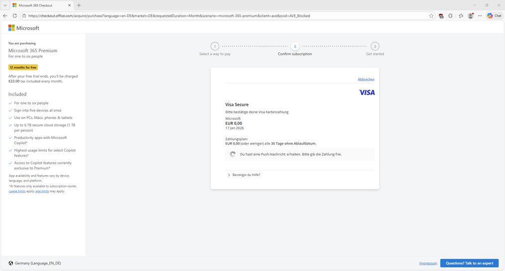 Microsoft 365 Single + LinkedIn Premium 12 Monate kostenlos | mydealz