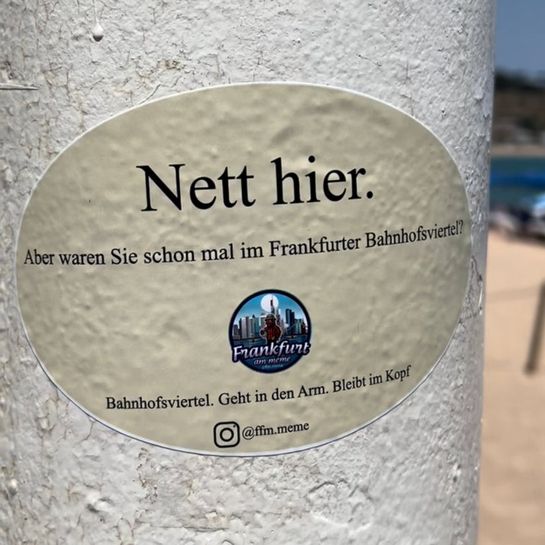 Schleswig-Holsteins Antwort auf The Länd Nett hier Sticker