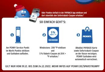 Penny] 20-fach Payback Punkte auf Apple Gift Cards Guthaben