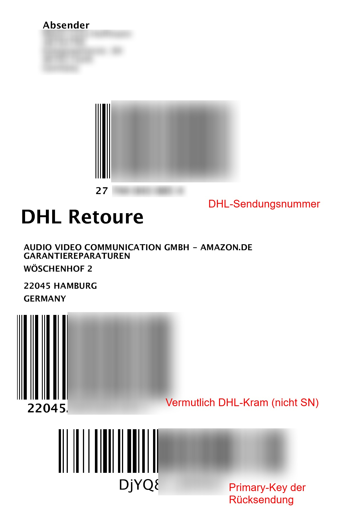Suche DHL-/Amazon-Retouren-Label - mydealz.de