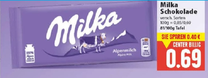 Kaufland Milka Kleine Tafel Schokolade Mydealz De