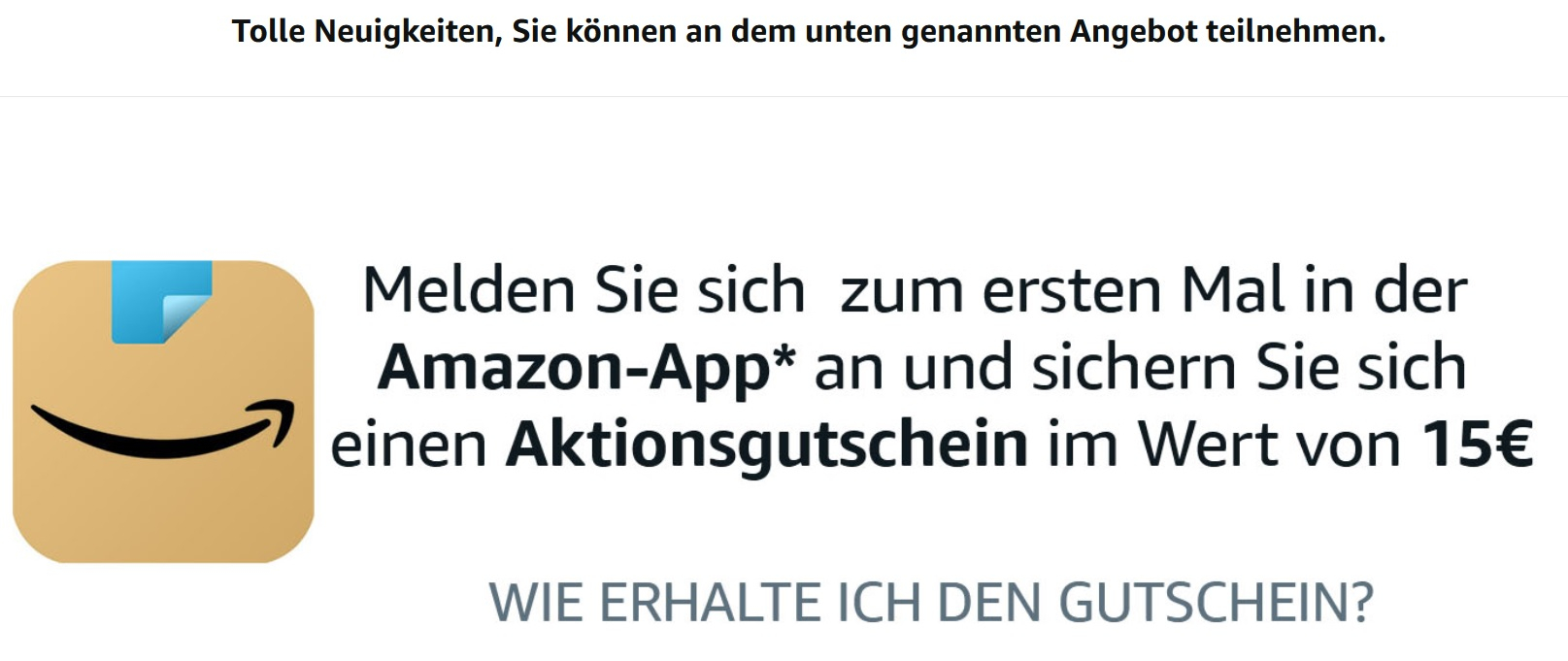 Amazon De 15 Rabatt Bei 30 Mbw Erstnutzung Der App Mydealz De