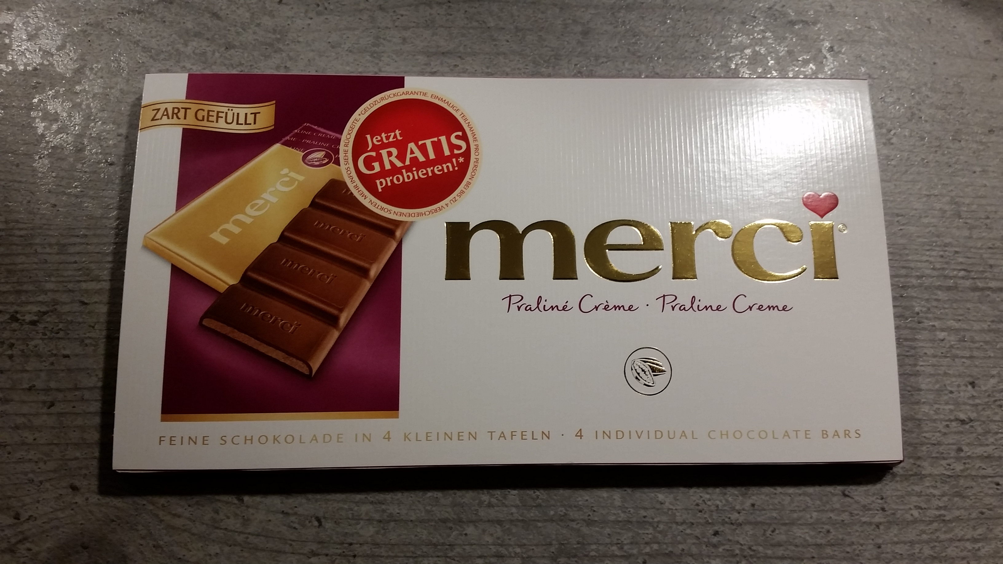 Merci Schokolade Gratis Probieren Bis Zu 4 Von 8 Sorten Mydealz De