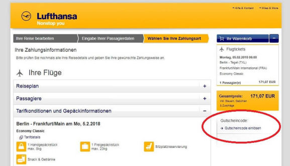Lufthansa Gutschein ⇒ Rabatt sichern August 2020 - mydealz.de