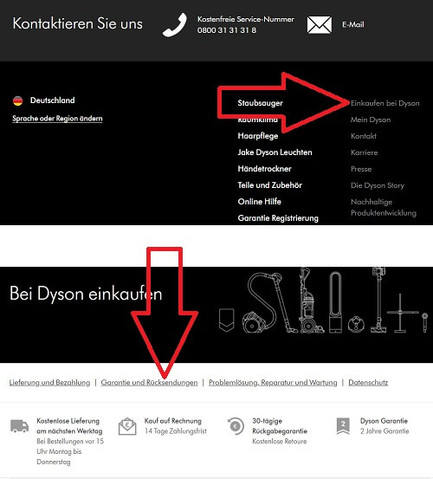dyson shop-return_policy-how-to