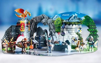 Playmobil 70187 Adventskalender Kampf um den magischen Stein Spielzeugkalender 