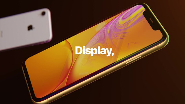 iphone xr display