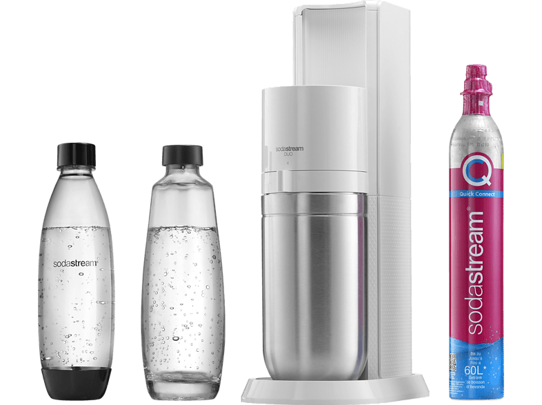 Der NEUE Sodastream DUO inkl. 1 Glas u. 1 PETFlasche u