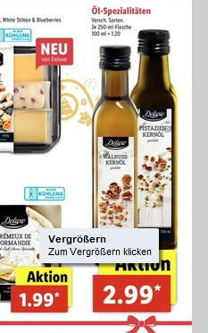 Lidl Ab 11 12 Gibt Es Wieder Feinste Ole Wie Haselnussol Walnussol Oder Pistazienol Etc Fur 2 99 Je 250ml Flasche Mydealz De