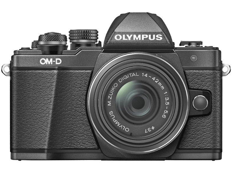 OLYMPUS OMD EM10 Mark II Systemkamera 16.1 Megapixel mit Objektiv 1442 mm f/3.55.6, 7.6 cm 