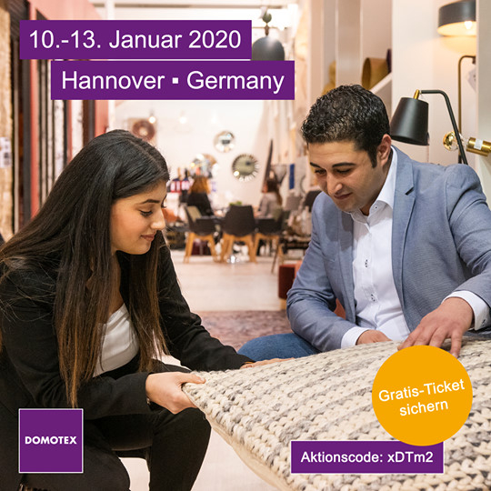 Messe Hannover Jetzt Fur Gratis Ticket Registrieren Domotex 2020