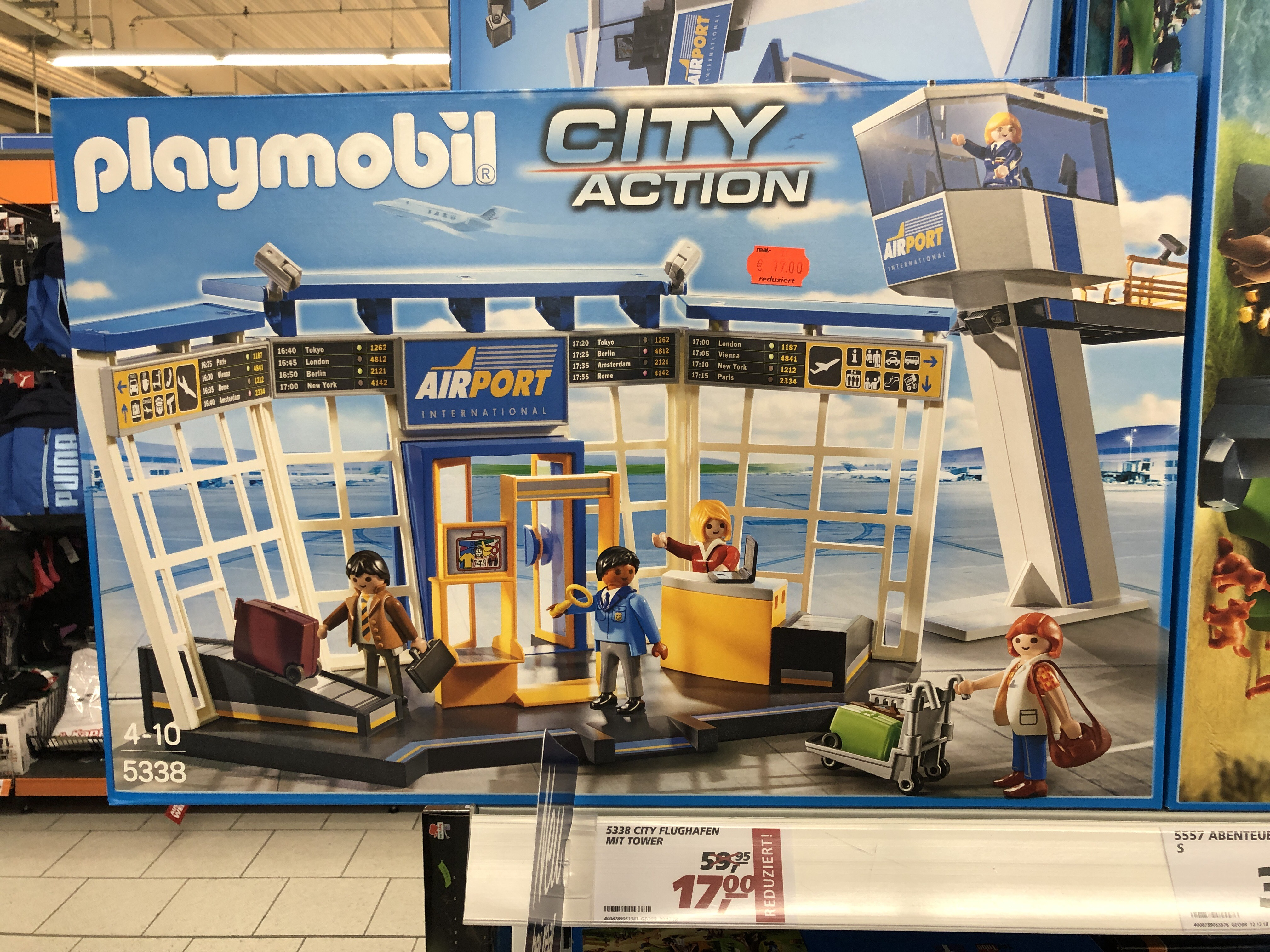 Playmobil City Action Flughafen Mit Tower 5338 Für 17 Statt 29
