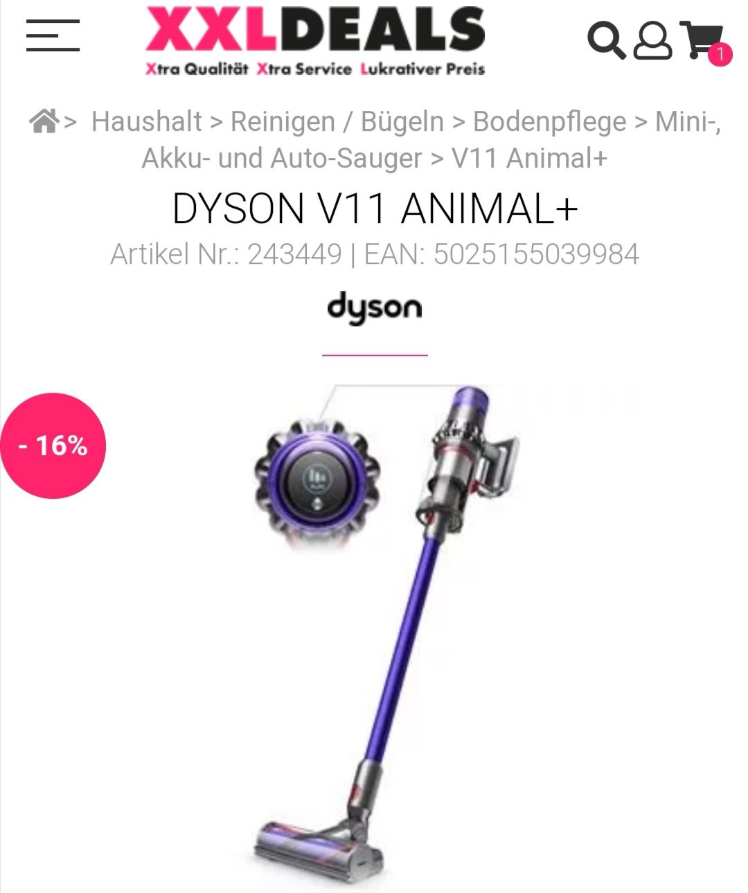 Dyson V11 Animal Angebote Jetzt Gunstig Kaufen Mydealz