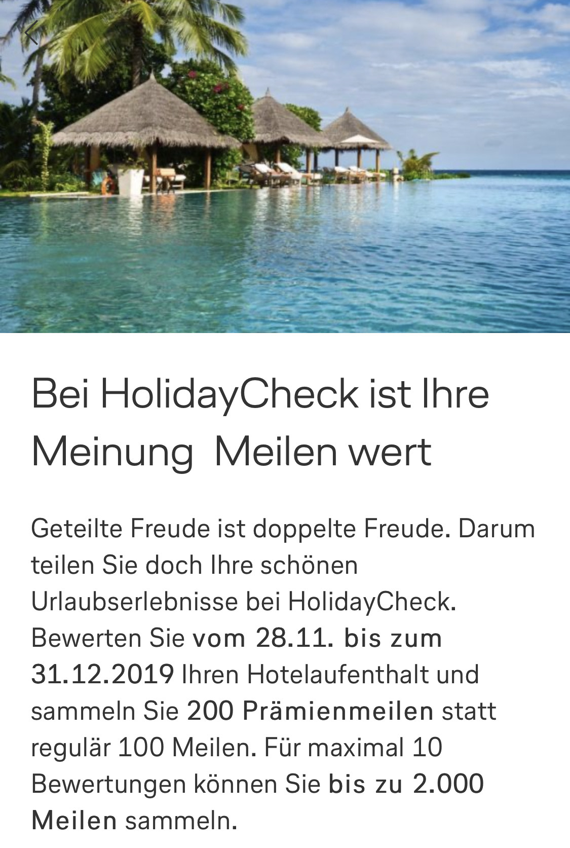 Holidaycheck Angebote Deals Dezember 2019 Mydealzde