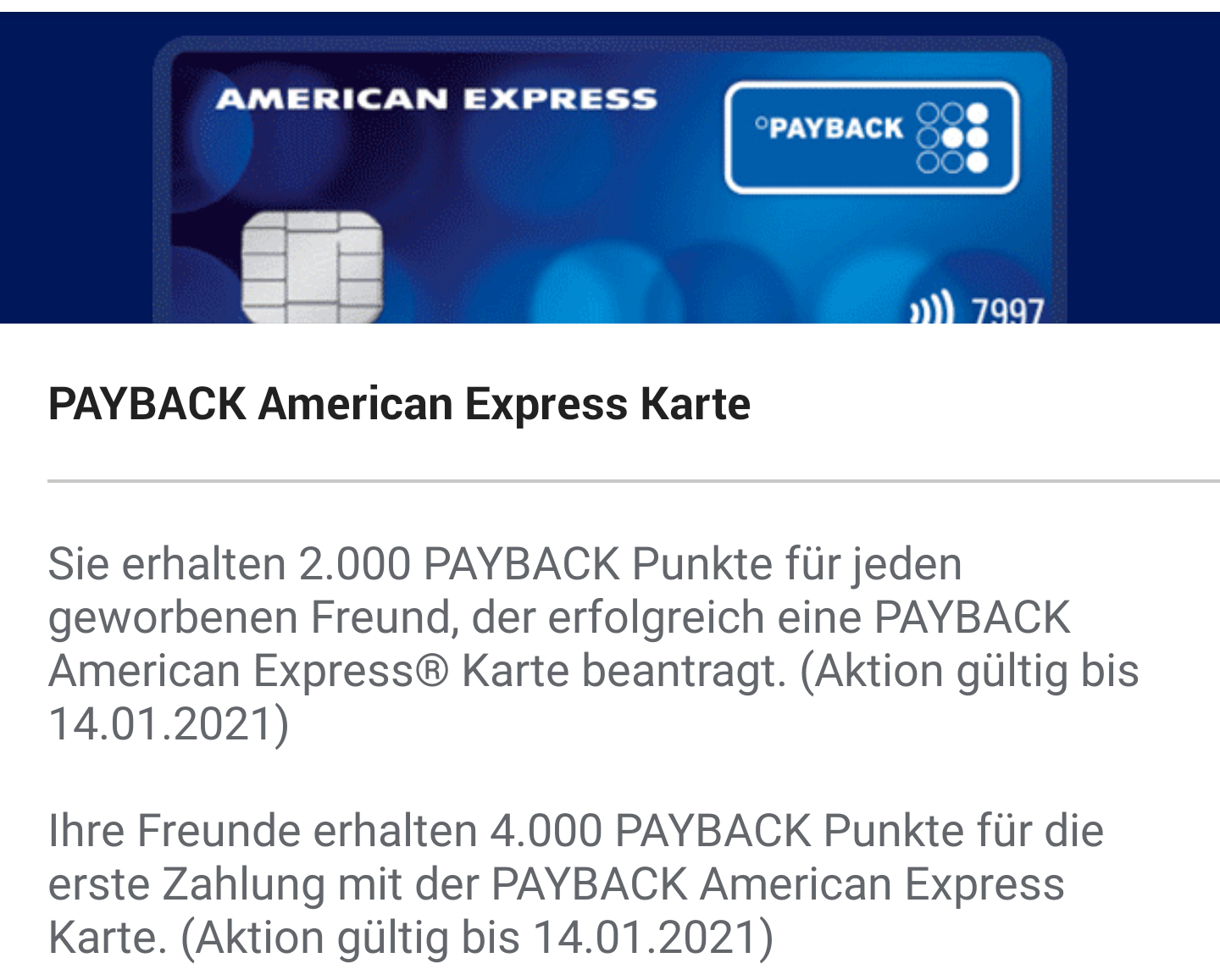 American Express Anmelden