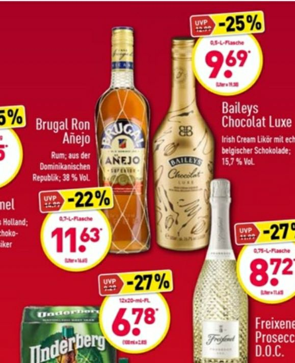 Ab 27 11 Brugal Anejo Rum 0 7 L Aldi Nord Mydealz De