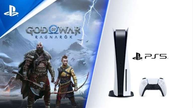 [LOKAL Luxemburg] Sony Playstation 5 Disk Edition + God of War Ragnarök