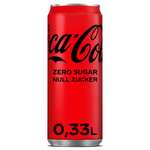 Coca-Cola Zero Sugar 24x0,33 im Spar-Abo (Prime) (Pfandfehler)