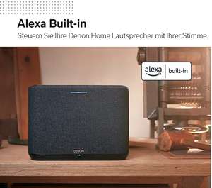 Denon Home 250 Lautsprecher Heos Alexa