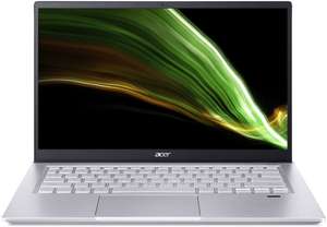 [Unidays] Acer Swift X Laptop (14", FHD, IPS, Ryzen 5 5500U, 8/512GB, GTX 1650, HDMI, USB-C DP & PD, 59Wh, Win10, teilweise Alu, 1.5kg)