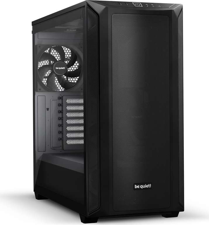 be quiet! Shadow Base 800 PC-Gehäuse (71l, 3x 140mm Pure Wings, Mesh-Front, Glas-Seitenfenster)