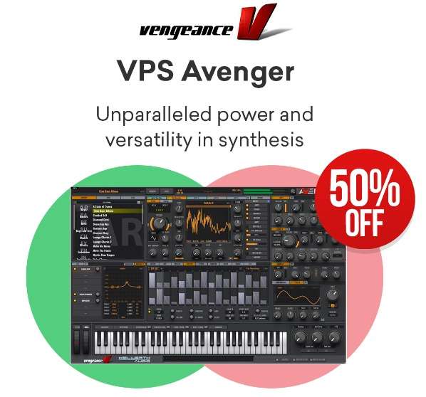 [VST AU AAX] Vengeance Sound VPS Avenger Synthesizer Plugin