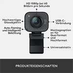 Logitech StreamCam - Livestream-Webcam für Youtube und Twitch, Full HD 1080p,