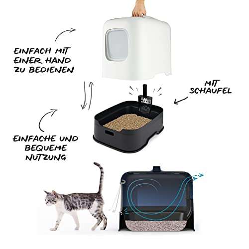 [AMAZON Prime] Rotho MyPet Biala Katzenklo nur noch Anthrazit für 18,49 EUR, Cappuccino ausverkauft