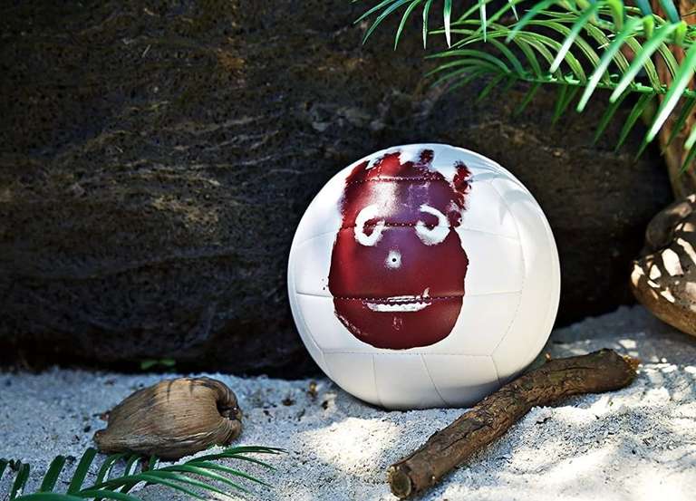 Wilson Beachvolleyball Mr.Wilson Cast Away, offizielle Größe 5 [ebay]