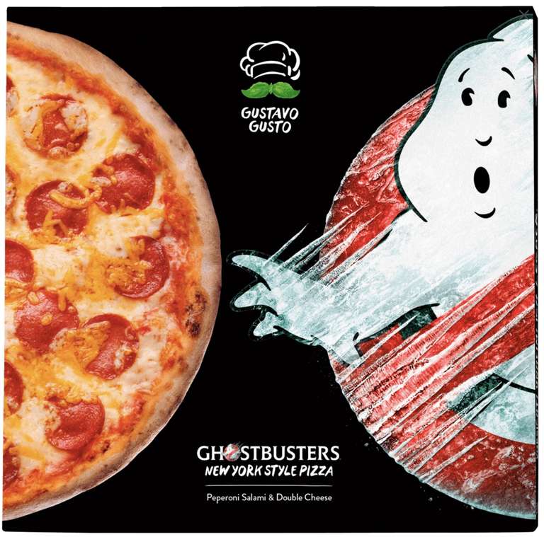GUSTAVO GUSTO gr. Pizza versch. Sorten (u.a. Ghostbusters) mit App bei EDEKA [Region Minden-Hannover]