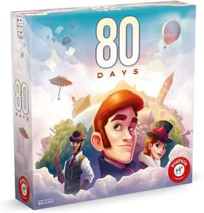 80 Days | Brettspiel / Familienspiel für 2 - 4 Personen ab 8 Jahren | ca. 50 Min. | BGG: 7.2 / Komplexität: 2.00