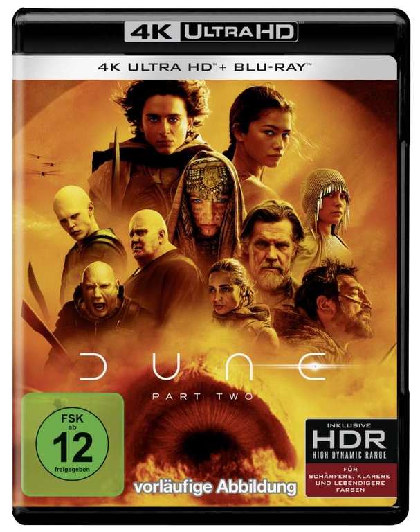 Dune: Part Two 4K Ultra HD Blu-ray + Blu-ray