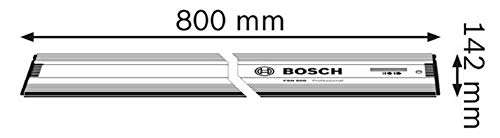 Bosch Professional Führungsschiene FSN 800 (800 mm Länge, kompat. mit Bosch Pro GKS Kreissägen G-Modellen, GKT Tauchsägen, GST Stichsägen)