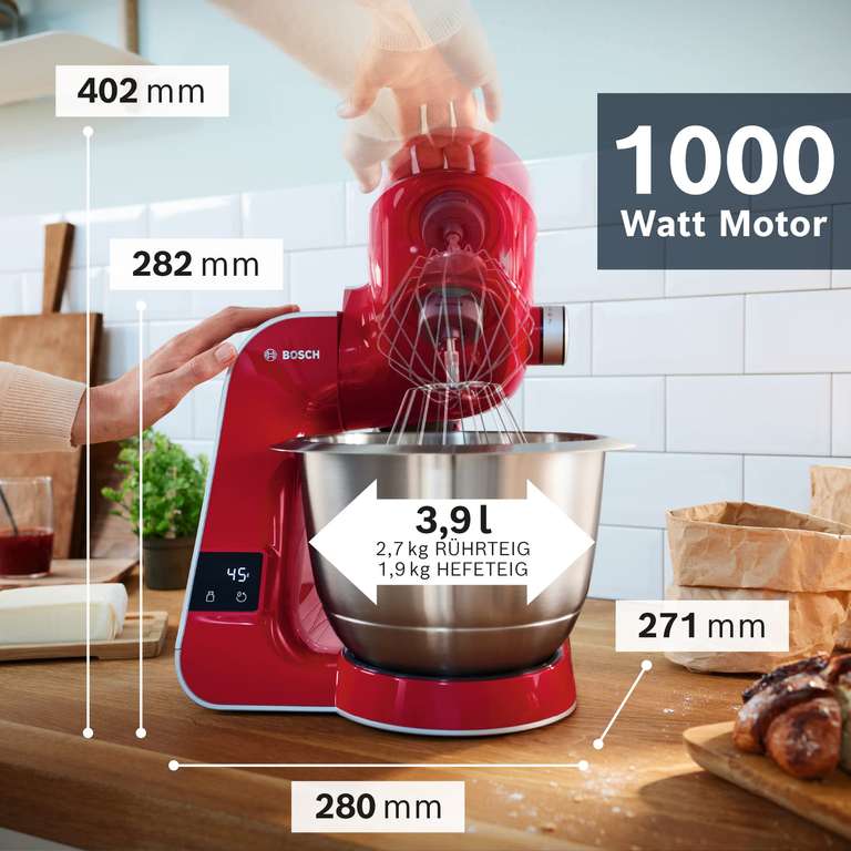 außerordentlich Bosch Küchenmaschine mit Zubehör mydealz echt | viel