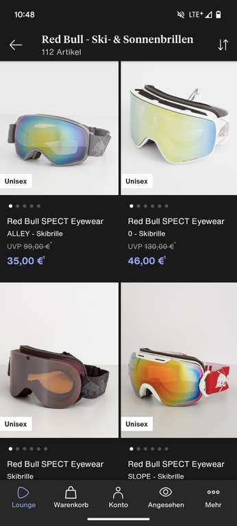 Red Bull - Ski- & Sonnenbrillen | 50 - 80%