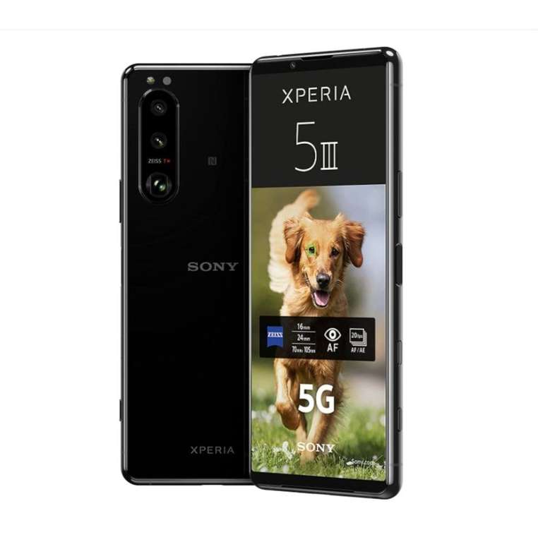 Sony Xperia 5 III 5G, 128GB Smartphone (15,5 cm/6,1 Zoll, 128 GB Speicherplatz, 12 MP Kamera)