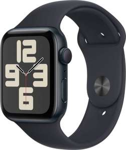 Apple Watch SE 2023 44mm GPS Aluminum Sportarmband Mitternacht M/L MRE93QF/A (B-Ware: Verkäufer: favorio) Neupreis: 268€