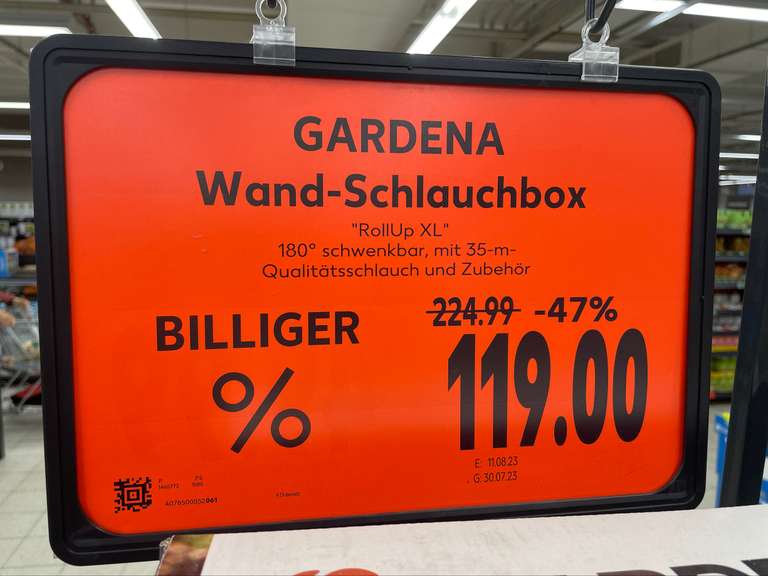 [Lokal] Gardena RollUp XL Schlauchbox 35m