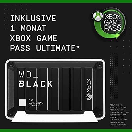 Western Digital Black D30 Game Drive Xbox 2TB
