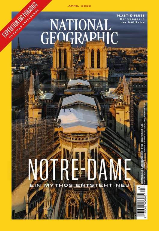 National Geographic ePaper Jahresabo (12 Ausgaben) für 49,96 € mit 50 € BestChoice-Gutschein als Prämie // kein Werber notwendig