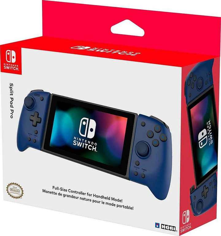 HORI Split Pad Pro Handheld Controller für Nintendo Switch in Blau & Rot für je 38,14€ [Amazon & Otto Lieferflat]