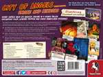 City of Angels + alle Erweiterungen | Brettspiel (Detektivspiel) für 1-5 Personen ab 16 J. | ca. 25-150 Min. | BGG: 7.9 / Komplexität: 2.34