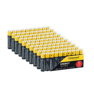 Intenso AAA Batterien 100 Stück bei MM versandkostenfrei