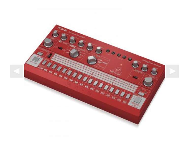Behringer Drumcomputer RD-6-RD in rot