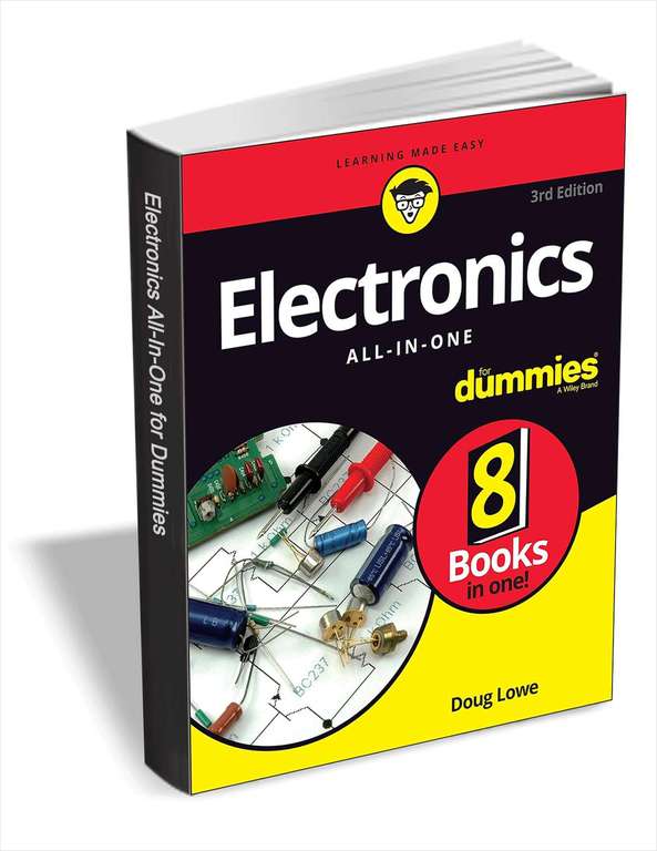TradePub » Electronics AIO for Dummies eBook kostenlos (inkl. für Arduino & Raspberry Pi insg. 8 Teilbücher) 3rd Edition, engl. PDF/EPUB